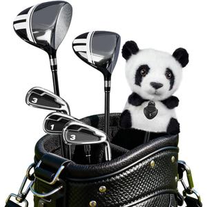 Scott Edward Golf Club Cover Fit Well for Hybrid Wood Golf Club, Funny Cute Animal Design Soft Functional Golf Headcover Stylish Protection for Your Clubs for Men and Women