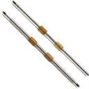 PA03540-Y075, Feed Roller Kit with Iron Shaft, Fit Fujitsu Fi-6130 Fi-6130Z Fi-6140 Fi-6140Z Fi-6230 Fi-6230Z Fi-6240 Fi-6240Z Fi-6125 Fi-6225 etc, 2 pcs