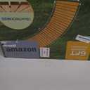 RELIANCER 6' Wooden Garden Pathway,Outdoor Roll Out Cedar Curved Walkway,Patio Path Decorative Garden Boardwalk Walkways,Weather-Resistant Roll Up Beach Wood Road Floor,Wedding Party Pathways