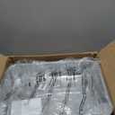 Stainless Steel Cat Litter Box, 4in Shallow Litter Box for Senior Cats and Kittens, Large Metal Litter Pan Nonstick Odor Control Anti-Corrosion