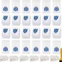 24 Pack 3D Airclean GN Vacuum Bags Compatible with Miele Classic C1, Complete C1, Complete C2, Complete C3, S400i S600 S2 S5 S8 Series, 6 Motor Protection Filters 6 AirClean Filters 1 Cleaning Brush
