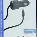 ZGear High Power Lightning Cable Car Charger - Black, 5 ft - Kroger