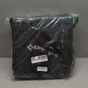 KingCamp Dog Car Seat Cover for Back Seat, Waterproof Scratch Proof Dog Hammock with Hard Bottom 600D Heavy Duty Nonslip Durable Seat Protector with Mesh Visual Window for Cars, SUVs & Trucks (Black)