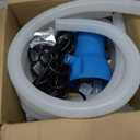 300 GPH Pool Filter Pump for Small Above Ground Pools, ETL Certified Pool Cartridge Filter Pump System with GFCI, Safety & Reliable Water Circulation Pumps - Rapidly Capture Debris - Sky Blue