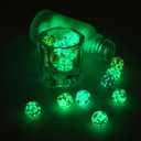 48 Pieces Marbles Glow in The Dark for Kids Mixed Colors Luminous Glass Marbles Runs for Kids Games DIY and Home Decoration(1.4 CM/ 0.55 Inch)