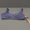 Warners Women's Blissful Benefits Underarm-smoothing With Seamless Stretch Wireless Lightly Lined Comfort Bra Blue