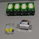 Lutron Diva LED+ Dimmer Light Switch for Dimmable LED, Halogen, and Incandescent Bulbs, 150 Watt, Single-Pole or 3-Way, DVCL-153P-WH, White Pack Of 5