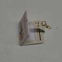 Abstract Boho Leaves Rfid Ladies Wallet, Small Slim Thin Compact Credit Card Women Wallet, PU Leather Bifold Cash Zipper Coin Pocket ID Window for Female