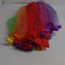 921 - Plus Size Women's Adult Maxi Knee Length Short Tutu Tulle Rainbow Skirt 4XL