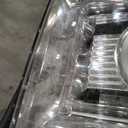 Headlight Assembly Compatible with GMC Sierra 2014-2018 1500 | 2015-2019 2500HD/3500HD Base/Denali/SLE/SLT, Halogen Headlamp Replacement W/O LED DRL, With Bulbs, Chrome Housing White Reflector