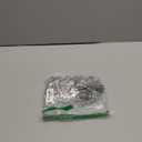 25ft Heavy Duty Chew Proof Dog Tie Out Chain Leash with Shock Absorbing Spring&Lockable Hooks-Up to 200Lbs,Use for Yard,Garden,Camping or Travel