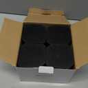 Furniture Risers Bed Risers, Adjustable Risers Blocks Lift 2, 4, 5.9 inches Heavy Duty Desk Leg Risers for Couch Table Desk Sofa Dresser, Refrigerator, Washing Machine - Support up to 2000 lbs (Black-4 Pack)