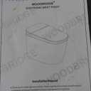 WOODBRIDGE Voice Control Smart Toilet with 1000 Gram MaP Flush Score, Auto Open/Close, Foam Shield, Foot Sensor, Movement Drying, Chair Height Design, One Piece Toilet with Tank Built in,B0931S