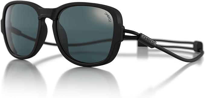 Ombraz Teton Regular Charcoal Polarized Grey Armless Sunglasses