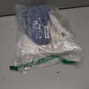 Ekouaer 2 Pack Long Sleeve Shirts for Women Scoop Neck Ribbed Thermal Tops Slim Fit Basic Undershirts L, Blue Gray/ White