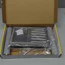 bussdis 3 Tier Bracelet Holder Display - Detachable T Bar Grey Velvet Bracelet Holder, Jewelry Holder Organizer for Bracelet, Necklace, Earrings, Rings