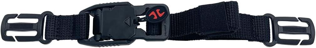 8TIMBER Stern Link with Fidlock Quick Release Magnetic Sternum Strap - Secure Adjustable Durable and Comfortable Perfect for Hiking, Commuting, and Travel - Compatible with Most Backpacks (Black with orange logo detailing on pull tab) 8TIMBER Stern Link with Fidlock Quick Release Magnetic Sternum Strap - Secure Adjustable Durable and Comfortable Perfect for Hiking, Commuting, and Travel - Compatible with Most Backpacks (Black with orange logo detailing on pull tab)