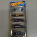 Hot Wheels Batman Toy Car 5-Pack, Set of 5 1:64 Scale Die-Cast Batman-Themed Vehicles Including The Batmobile