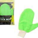 TiCK MiTT Green Protective Glove for Tick Removal from Pets & Humans - Easy, Gentle, Chemical-Free Tick Handling - Portable & Durable for Outdoor Adventures