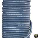 Pressure Washer Hose 200FT 3/8" for Cold and Hot Water 212F, with Swivel Quick Connect, 4500PSI Kink Resistant Grade Steel Wire Braided, Power Washer Hose With 2pcs M22-14mm Adapter