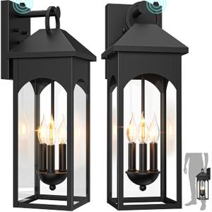 Dusk to Dawn Outdoor Light Fixtures Extra Large 24 Inch Exterior Lighting