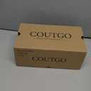 Coutgo Womens Strappy Lace up Heels Sandals Sexy High Heeled Ankle Strap Summer Dress Shoes (8.5, Black)