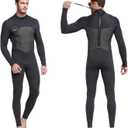 Sbart Premium Men's 1.5mm Neoprene Full Body Wetsuit, Keep Warm & Comfy, Adult Men Fullsuit Diving Suit for Scuba Diving Snorkeling Surfing Swimming Kayaking Paddling SUP All Watersports M