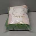 10x10ft Green Tulle Backdrop Curtain with Lights String for Parties, Sheer Photo Curtain Backdrop Drapes for Wedding Party Photography Backgrounds (10ftx10ft)