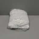 Jersey Knit Microfiber Fitted Sheet Three Quarter 48"x80", Soft Stretchy Bottom Sheet, Deep Pocket Up to 15", Wrinkle Free, Breathable Bed Sheet, Ultra Soft Fitted Bed Sheet, White