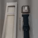 Compatible with Apple Watch Band and Case 38mm 40mm 41mm 42mm 44mm 45mm Women, Soft Silicone Bands and Bling Diamond Case & Glass Screen Protector for iWatch Series 9 8 7 6 5 4 3 2 1 and SE