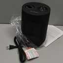 GiveBest Space Heater, 1500W Portable Heaters for Indoor Use, PTC Ceramic Heater with Heating and Fan Modes, Overheat & Tip-Over Protection, Ideal for Bedroom, Office & Desk Use, Black