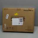 halumao Vanity Mirror with Lights, 14.5" Light Up Makeup Mirror, LED Makeup Mirror with Lights for Bedroom Tabletop, Smart Touch Control 3 Colors Dimmable, 360° Rotation