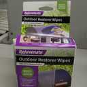 Rejuvenate Outdoor Restorer Wipes, 5 Count, Individually-Wrapped Pre- Saturated Microfiber Wipes Restore Faded and Weathered Surfaces Such As Patio Furniture, Shutters, Siding, Mailboxes And More