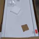 DreamLine SlimLine 32 in. D x 60 in. W x 2 3/4 in. H Right Drain Single Threshold Shower Base in White, DLT-1132602