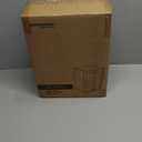 SONGMICS GISELLA Collection - Jewelry Box Organizer, 6-Layer Jewelry Storage with 5 Drawers, Shiny Metal Hardware, Glass Lid, Modern, 6.4 x 9.9 x 11.4 Inches, Cloud White and Gold Color UJBC171W01