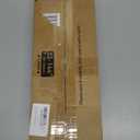 YaFex Curtain Rods 32-144 Inch, Heavy Duty 1 Inch Adjustable Curtain Rod for Windows, Black Extra Long Window Treatment Rods, Modern Design, Easy Installation