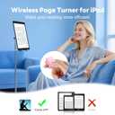 TikTok Scrolling Ring  Page Turner for iPad E-Books, Bluetooth Phone Controller for TikTok, Camera Shutter Music Remote Control, TikTok Trend Item Must Have 2025 for iPhone, iPad, Android, Pink