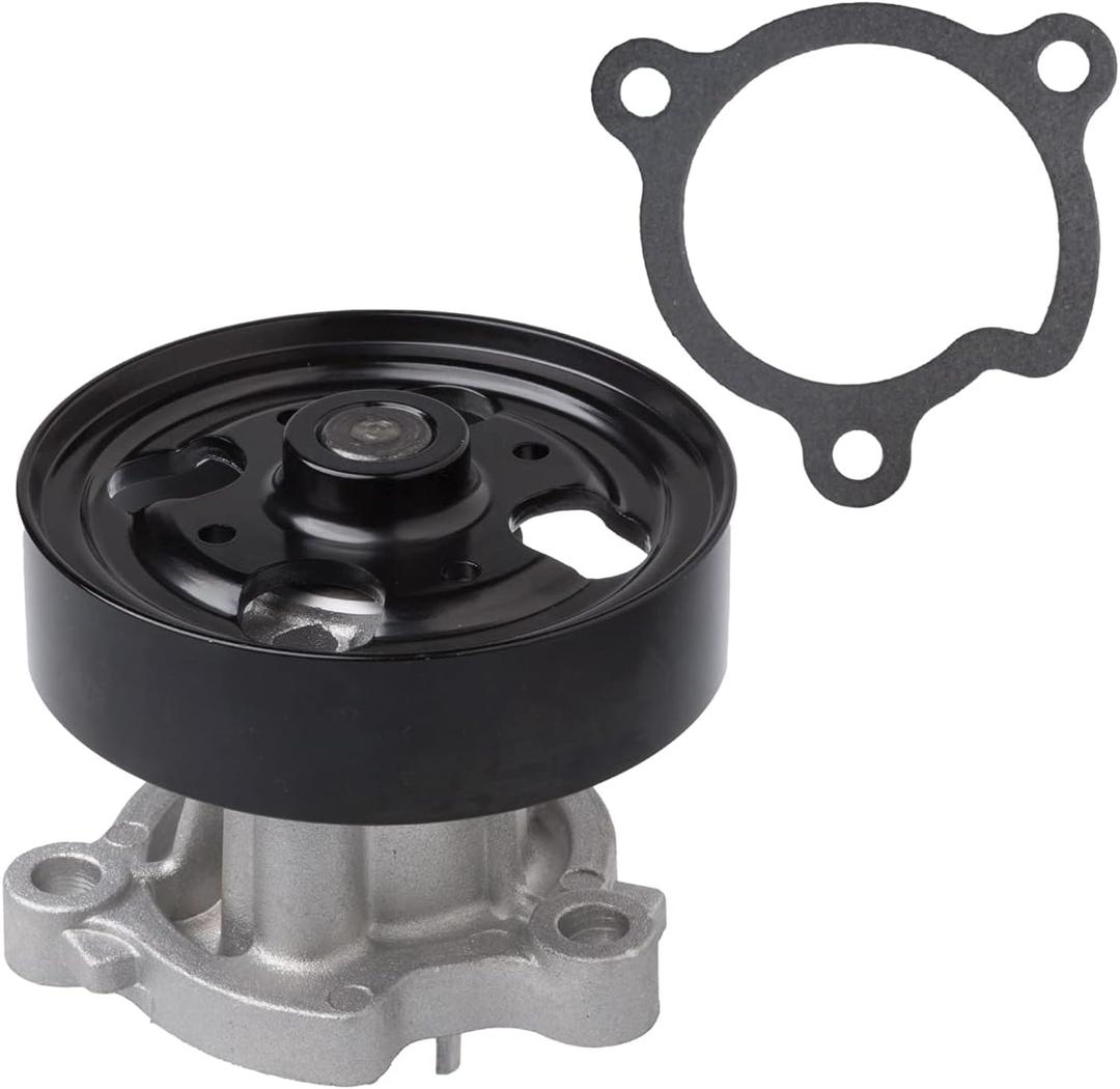 TUCAREST AW9427 Professional Water Pump Kit With Gasket (For 2.5L L4 Only) Compatible With 2002-2012 Ni-ssan Altima Sentra, 2008-2013 Rogue, 14-15 Rogue Select, 2005-2006 X-trail