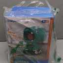 EagleStone Moveable Dinosaur Shooting Toys for Kids, Triceratops Dino Shooting Games with 2 Gun, 48 Balls, LCD Score Record, for Boys and Girls, Party Favor for Indoor and Outdoor (10b-green)