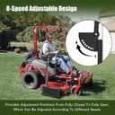 Grass Flap Chute Blocker, Heavy Lawn Mower Chute Blocker Compatible with Ferris Snapper Pro 61" ICD IS700Z ISX800 IS2100Z IS3100Z IS3200Z ISX3300, Advanced Chute System