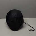 HAX Full Face Motorcycle DOT Approved Helmet with Dual Rear Wing and Pinlock Ready - Lightweight and Durable Motorbike Street Bike Helmet for Adults (Impulse Devour Black,M)