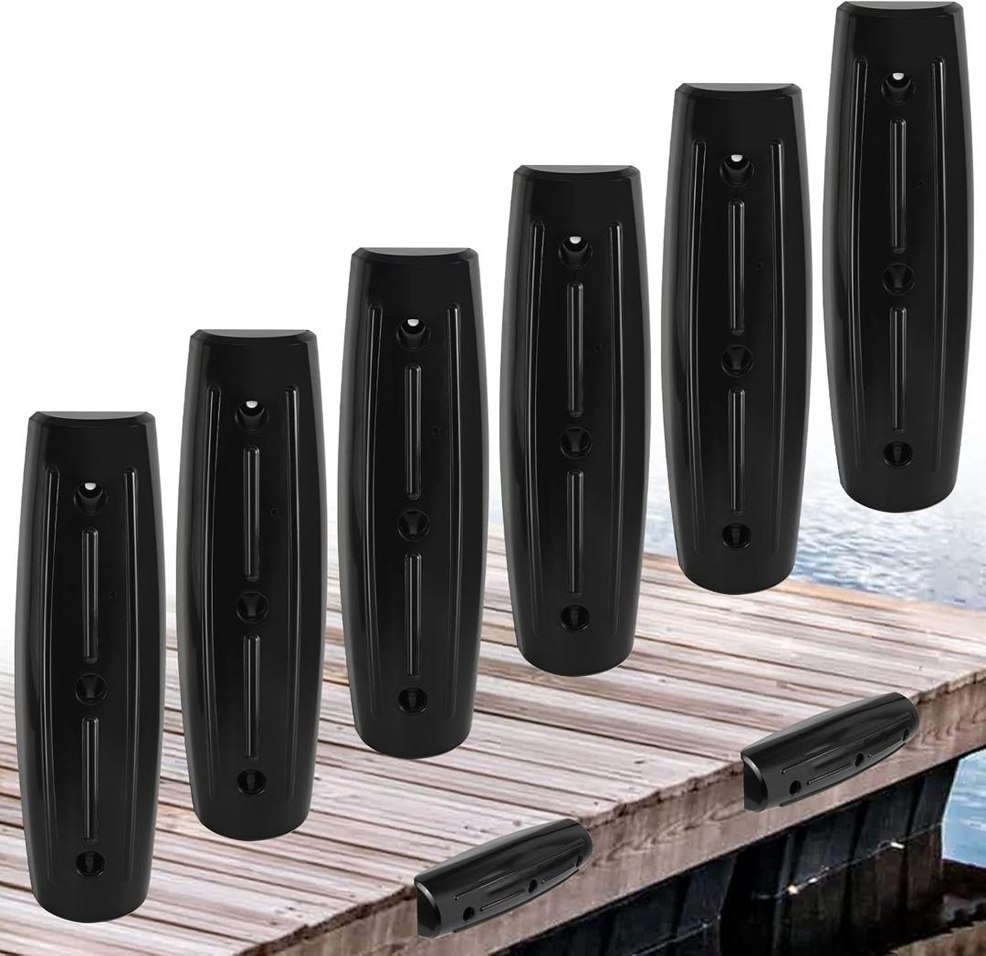 Dock Fender Bumpers, Boat Dock Bumpers Straight-Edge Marine Fenders Side Guard, Soft UV-Resistant Marine 17-Inch, Horizontal Protection,Inflatable