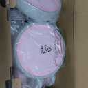 SEREED Colorful Lighting Toddler Tricycle for 2-5 Years Old Girls, Adjustable Seat&Handlebar Trike, Removable Basket, Birthday Gift Idea for Kids Ages 2+ (Pink)