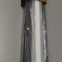 2Pack 47.2inch Long Outdoor Modern LED Wall Light,38W Waterproof IP65 Warm White 110V led Wall Mount Lighting Fixture Rectangular Black Wall Lights Elegant Frosted White Acrylic Anti Rust