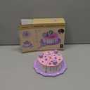 Toddler Cake Toys for Toddlers 2-5,Wooden Pretend Play Food Fake Birthday Cake,Tea Party Learning Kitchen Gift Toy for Boys Girls (Cookies Cake)