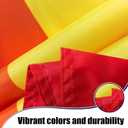 New Progress Pride Flag 4x6 Ft Outdoor, LGBTQ Support Gay Pride Progress Flags, Premium Inclusive Bisexual Rainbow Flag with 2 Brass Grommets