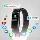 Fitness Tracker for Women with Heart Rate SpO2 Blood Pressure Sleep Tracker,Fitness Watches 16 Sport Modes SMS/SNS Notification Reminder,Activity Trackers Pedometer Calorie Tracker IP68 Waterproof