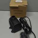 NFESOLAR Submersible Pump, 400GPH Ultra Quiet Submersible Water Pump with Dry Burning Protection 8ft High Lift for Fountains, Hydroponics, Ponds, Aquariums & More KF205