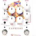 Keeley Caverns V2 Reverb and Delay Pedal, White (KCav2)