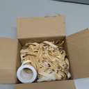 Fanfantoey 24Pcs Christmas Bows 5 x 7 Inch Velvet Bows for Christmas Tree 3/8 Inch Wide Christmas Tree Bows Vintage Velvet Ribbon (Khaki)